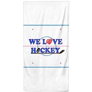 IMPAR Osuška Milujeme hokej - Bath Towel