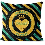 Impar pillow The best grandfather - striped - Pillow