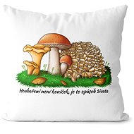 Impar Cushion Mushrooming = life - Pillow