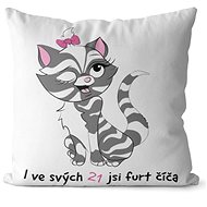 Impar pillow You are a kitty age 22 - Pillow