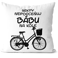 Impar Pillow Baba on a bike - Pillow