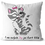 Impar pillow You are a kitty age 79 - Pillow