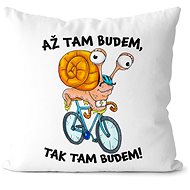 Impar Pillow Snail on bike - Pillow