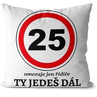 Impar Pillow You keep going age 25 - Pillow
