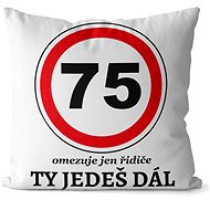 Impar Pillow You keep going age 75 - Pillow