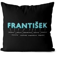 Impar pillow neon male name Francis - Pillow
