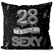 Impar pillow black Still sexy age 28 - Pillow