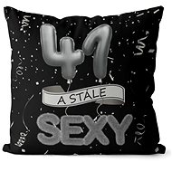 Impar pillow black Still sexy age 41 - Pillow