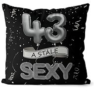 Impar pillow black Still sexy age 43 - Pillow