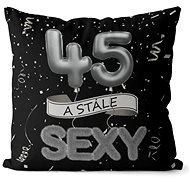 Impar pillow black Still sexy age 45 - Pillow
