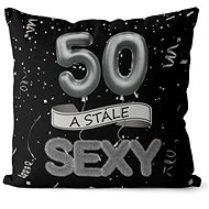 Impar pillow black Still sexy age 50 - Pillow