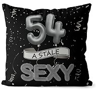 Impar pillow black Still sexy age 54 - Pillow