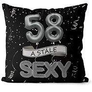 Impar pillow black Still sexy age 58 - Pillow