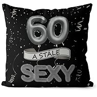 Impar pillow black Still sexy age 60 - Pillow