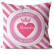Impar pillow The best mom - striped - Pillow