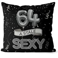 Impar pillow black Still sexy age 64 - Pillow