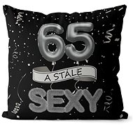 Impar pillow black Still sexy age 65 - Pillow