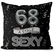 Impar pillow black Still sexy age 68 - Pillow