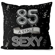 Impar pillow black Still sexy age 85 - Pillow