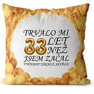 Impar pillow It took me 33 years - Pillow