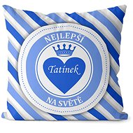 Impar pillow Best Daddy - striped - Pillow