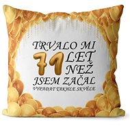 Impar pillow It took me 71 years - Pillow