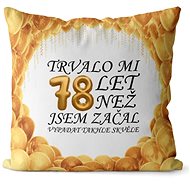 Impar pillow It took me 78 years - Pillow