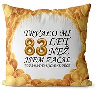Impar pillow It took me 83 years - Pillow