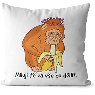 Pillow I love you for it 40 × 40 cm - Pillow