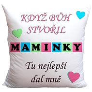 Impar Pillow When God Created Moms - Pillow