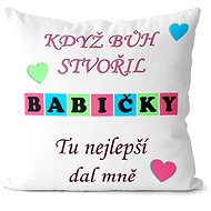 Impar Pillow When God Created Grandmothers - Pillow