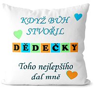 Impar Pillow When God Created Grandfathers - Pillow