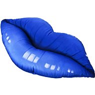 IMPAR Pillow blue lips real 52 × 27 cm - Pillow