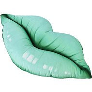 IMPAR Pillow turquoise lips real 52 × 27 cm - Pillow