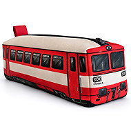 IMPAR Pencil case Train - 810 red - School Case