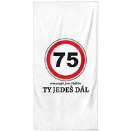 IMPAR Ty jedeš dál 75 - let – 70 × 140 cm - Bath Towel