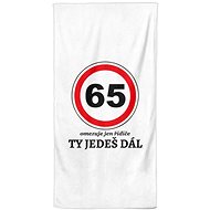 IMPAR Ty jedeš dál 65 - let – 100 × 170 cm   - Bath Towel