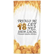 IMPAR Trvalo mi 18 let – 70 × 140 cm - Bath Towel