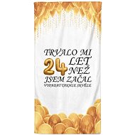 IMPAR Trvalo mi 24 let – 70 × 140 cm - Bath Towel