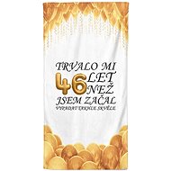 IMPAR Trvalo mi 46 let – 70 × 140 cm - Bath Towel