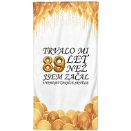 IMPAR Trvalo mi 89 let – 70 × 140 cm - Bath Towel