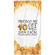 IMPAR Trvalo mi 10 let – 100 × 170 cm   - Bath Towel