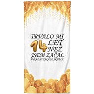 IMPAR Trvalo mi 14 let – 100 × 170 cm   - Bath Towel