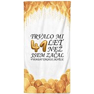 IMPAR Trvalo mi 41 let – 100 × 170 cm   - Bath Towel