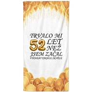 IMPAR Trvalo mi 52 let – 100 × 170 cm   - Bath Towel