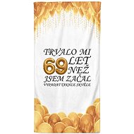 IMPAR Trvalo mi 69 let – 100 × 170 cm   - Bath Towel