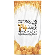 IMPAR Trvalo mi 74 let – 100 × 170 cm   - Bath Towel