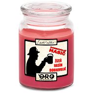 IMPAR Chocolate scented cherry candle - Volunteer fireman 500 g - Candle