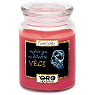 IMPAR Chocolate scented cherry candle - Important things 500 g - Candle