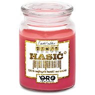 IMPAR Chocolate scented cherry candle - Fireman 100% 500 g - Candle